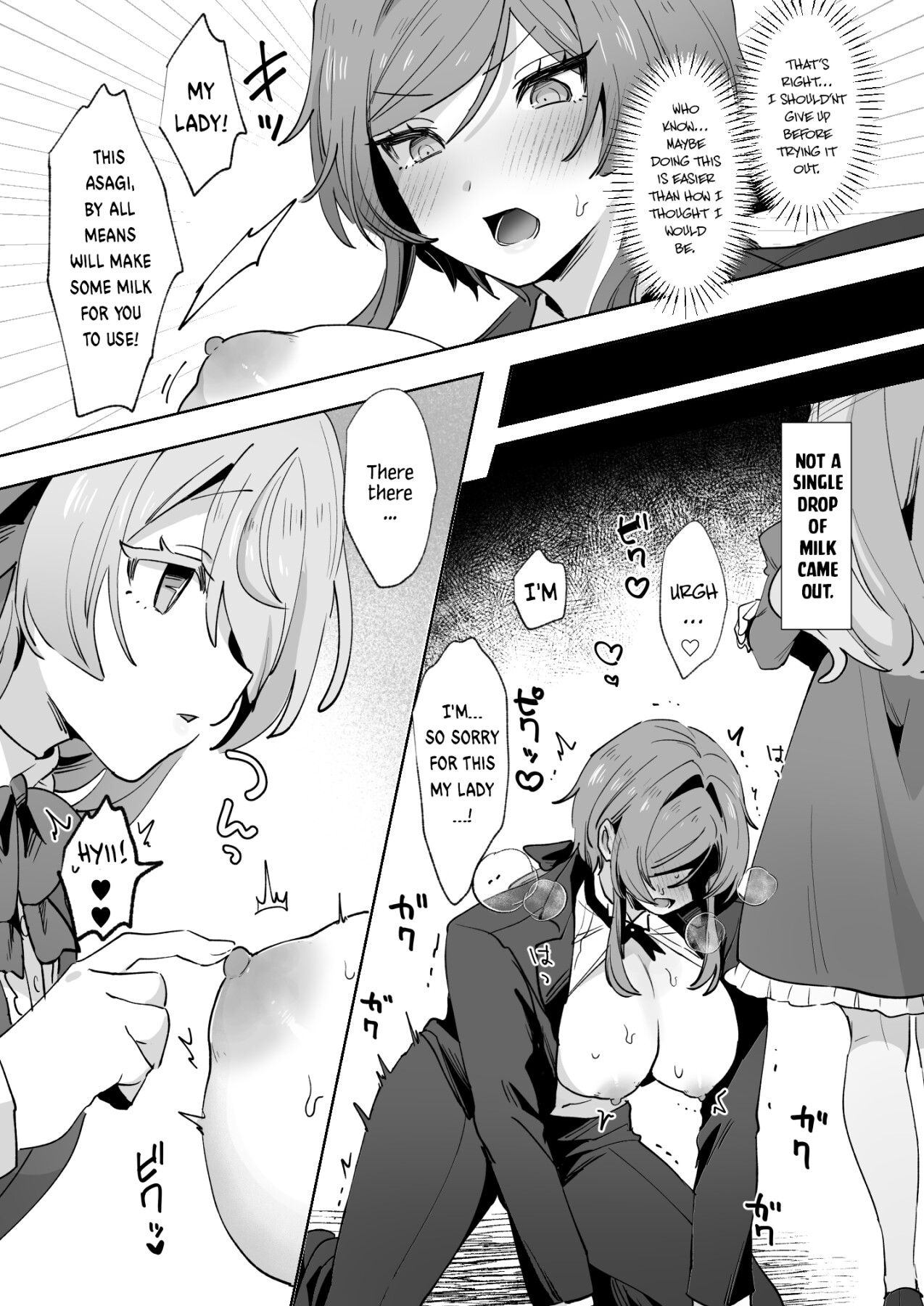 Hentai Manga Comic-A story about an obedient handsome butler who is developed into a lewd person by a young lady.-Read-15